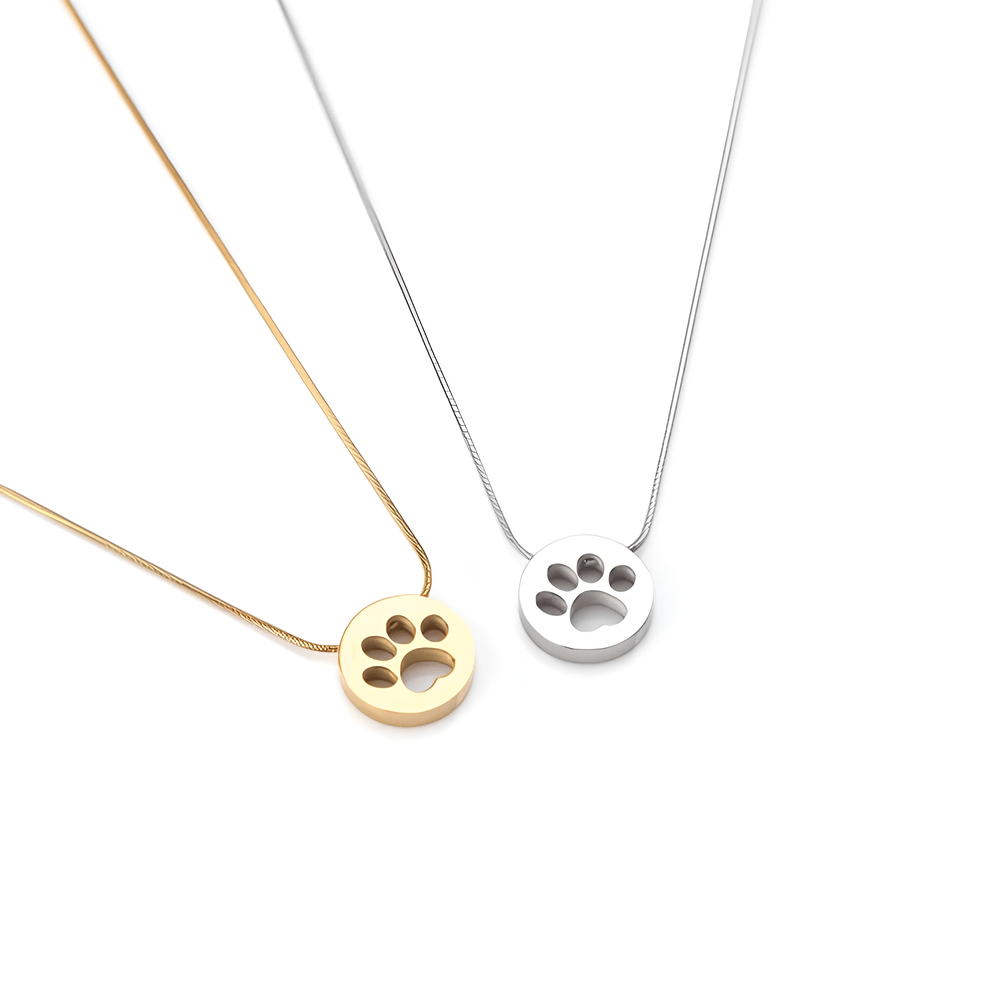 Paw Print Necklace - Luxis Atelier