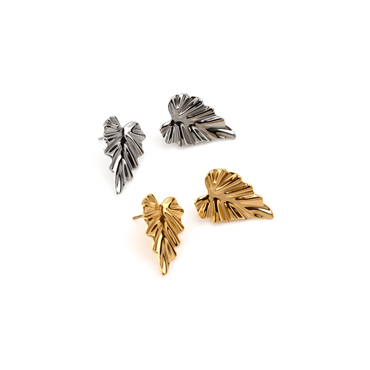 Leaf Earrings - Luxis Atelier